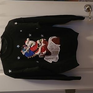 Christmas Sweater. Night Before Christmas. Small. NWT